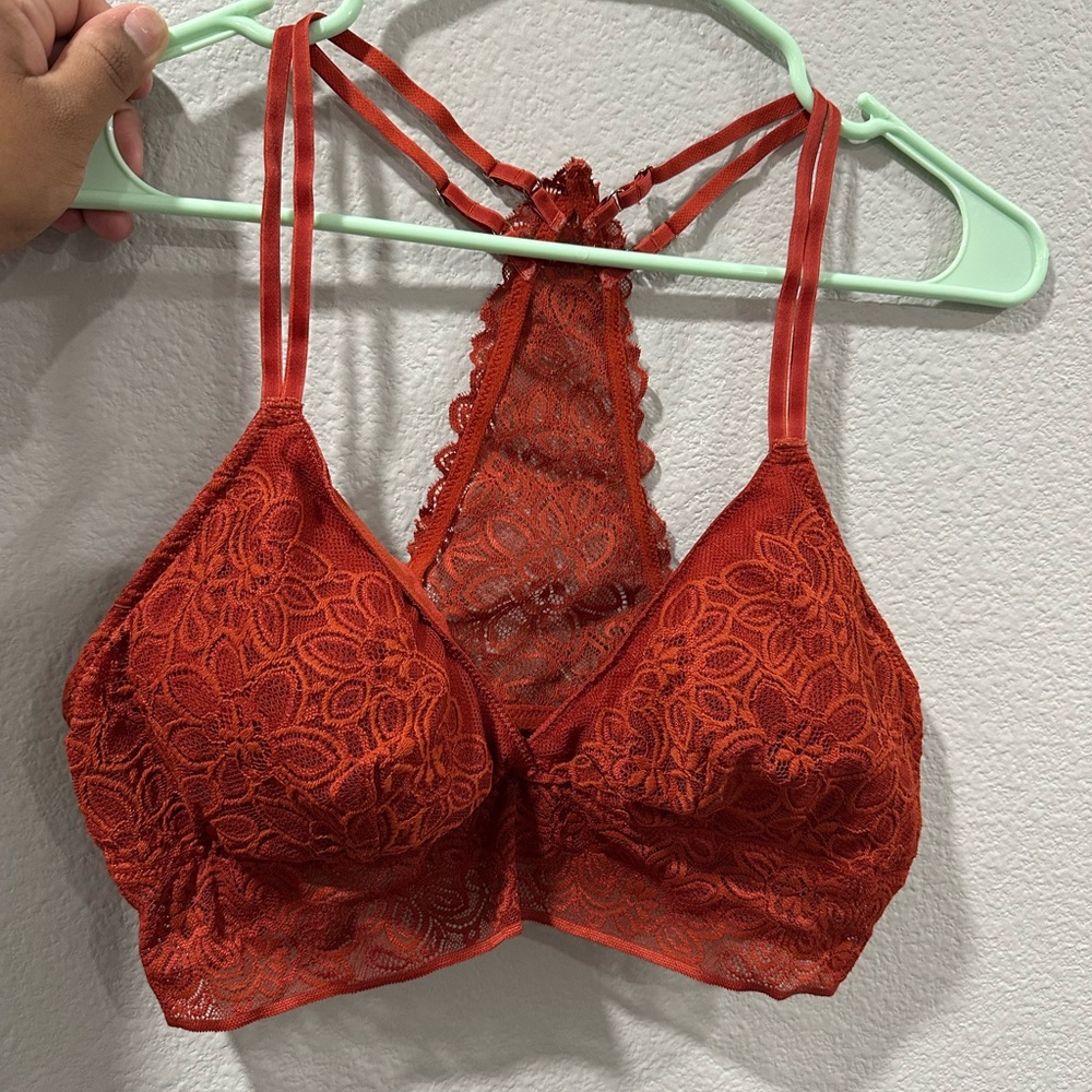Aerie Red Lace bralette